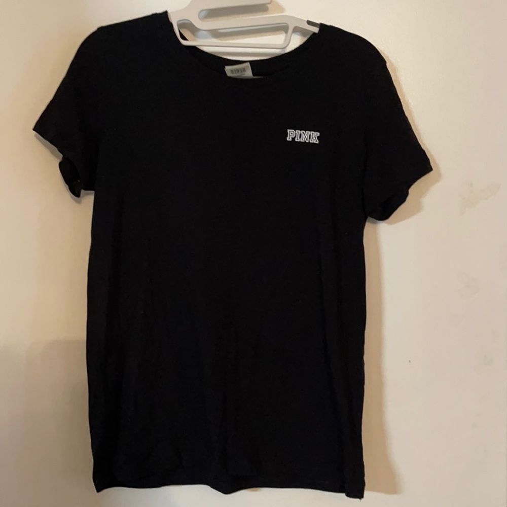Pink - Small Black T-shirt